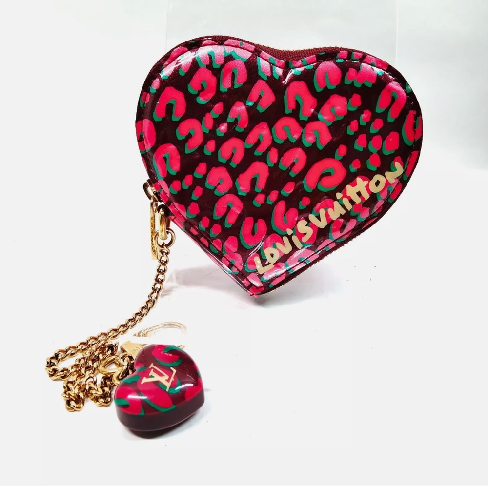 Louis Vuitton Stephen Sprouse Rouge Fauviste Heart Coin Pouch